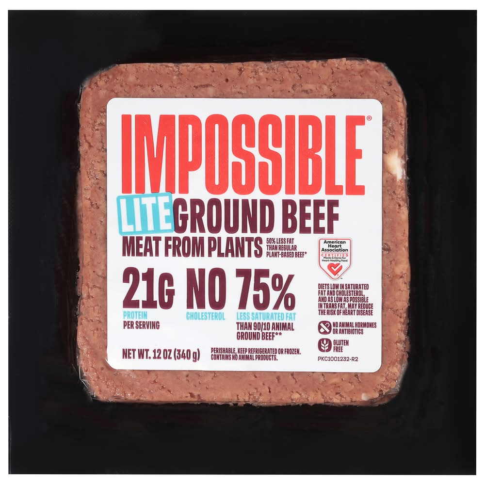 Impossible Plant Based Beef Lite (12 oz)
