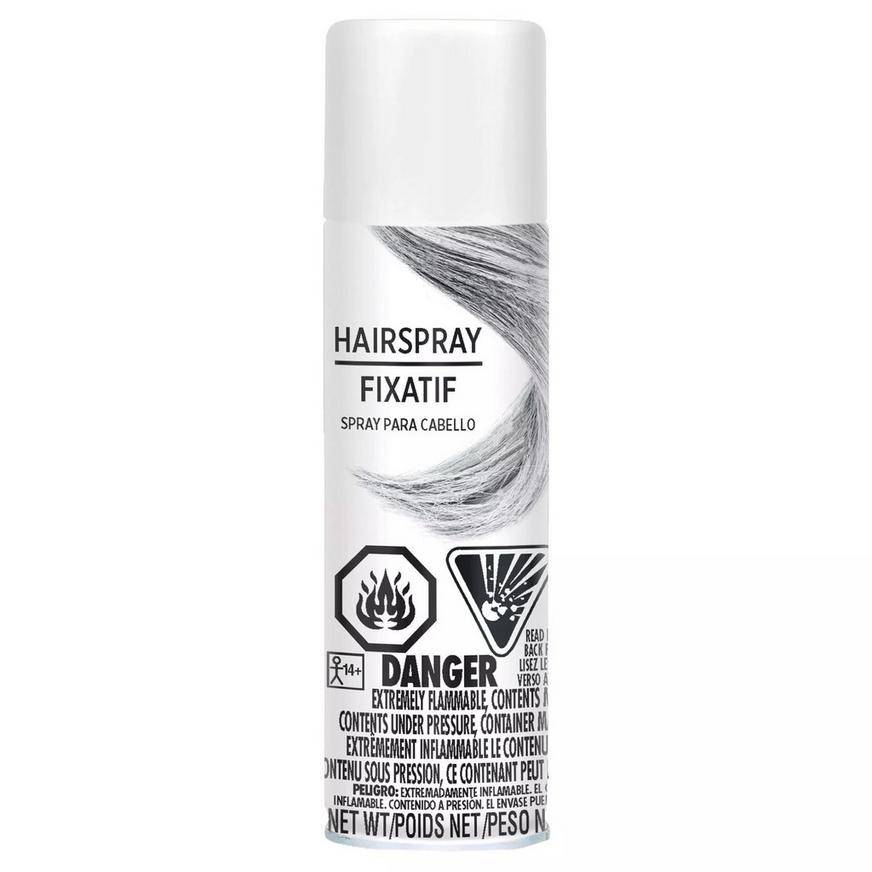 Party City Hair Spray Fixatif, White