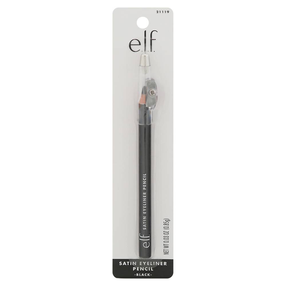 e.l.f. Black Satin Eyeliner Pencil (0.1 oz)