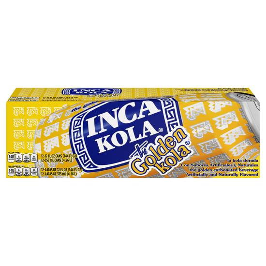 Inca Kola Golden Soda (12 ct, 12 fl oz )