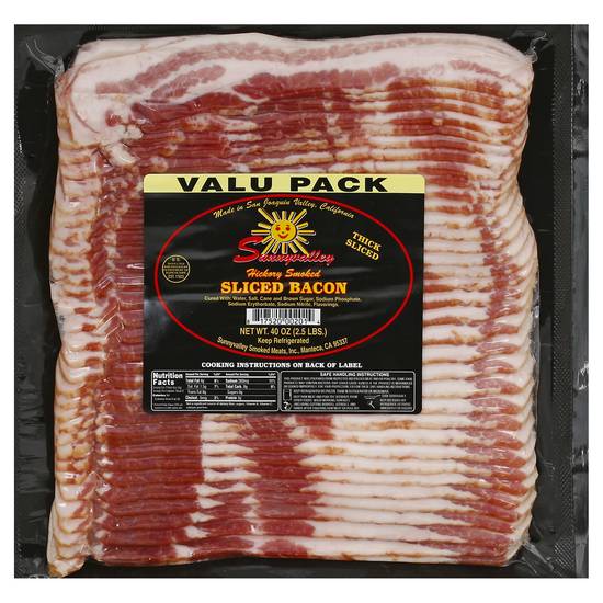 Sunnyvalley Value pack Hickory Smoked Sliced Bacon (40 oz)