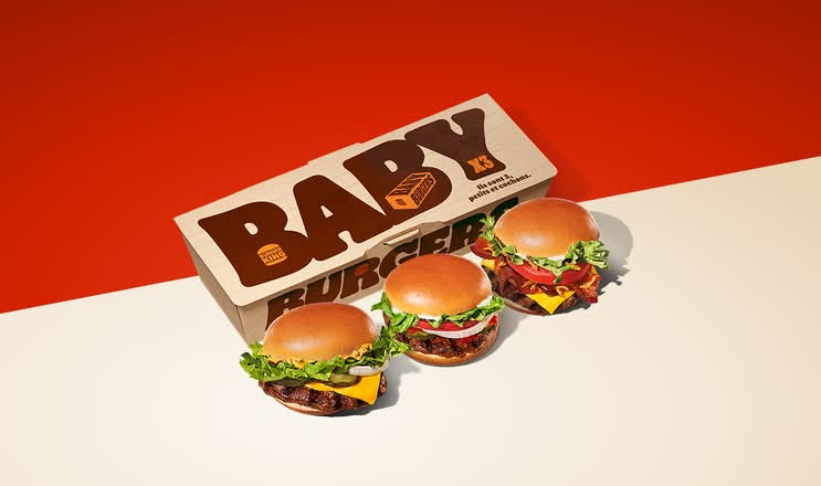 Baby Burgers x3