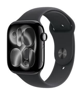 Apple Watch Series 11 Gps Aluminum Case With Sport Band, M/L, Jet Black