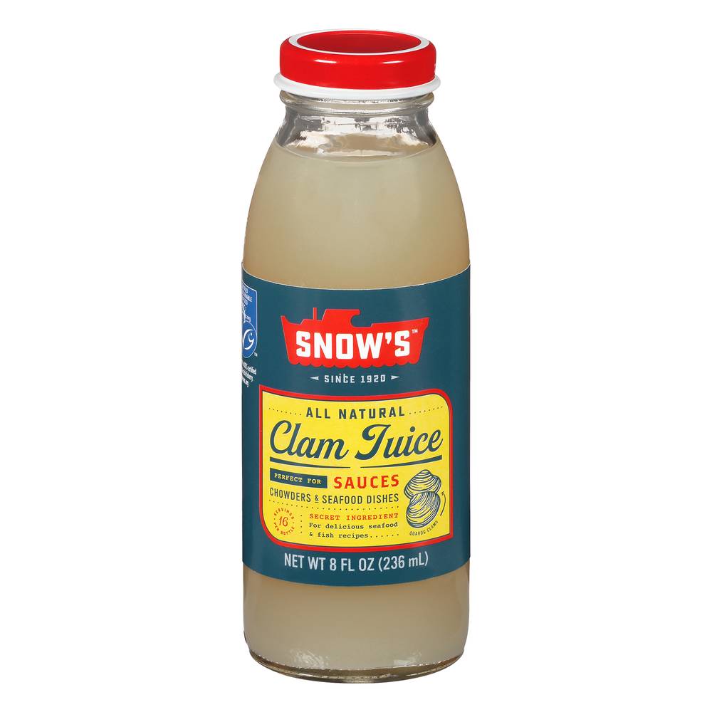 Snow's All Natural Clam Juice Sauce (8 fl oz)