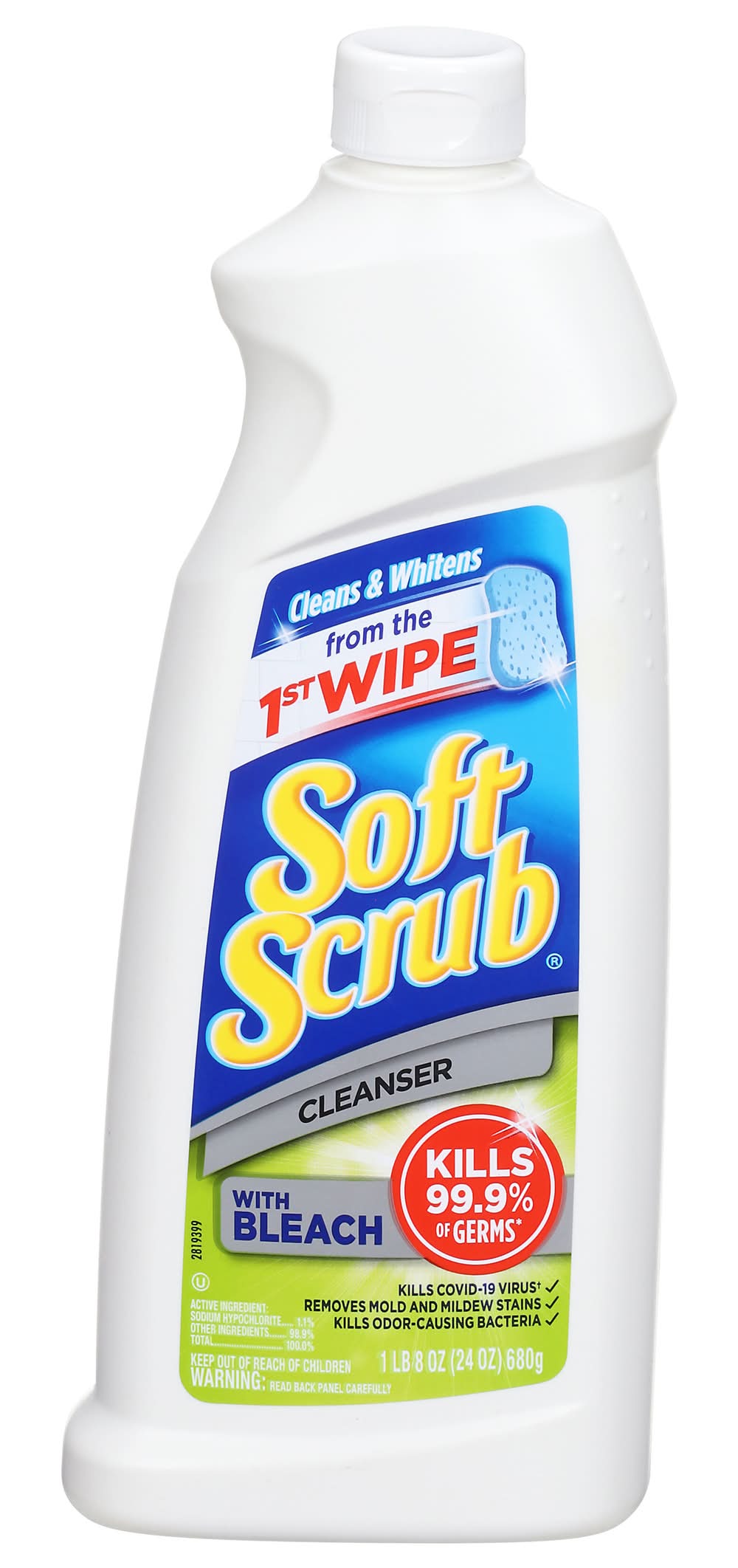Soft Scrub Cleanser With Bleach (24 oz)