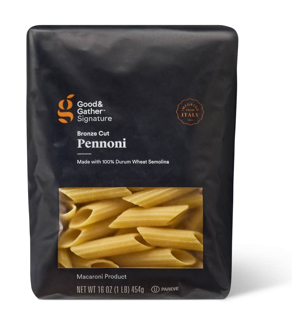 Good & Gather Signature Bronze Cut Pennoni Pasta (16 oz)