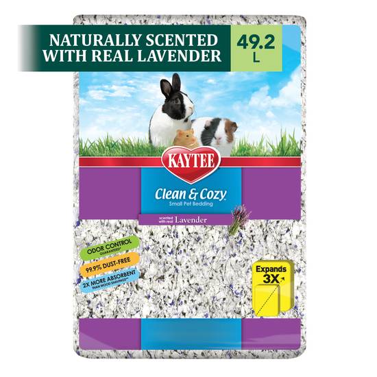 Kaytee Clean & Cozy Lavender Small Animal Pet Bedding