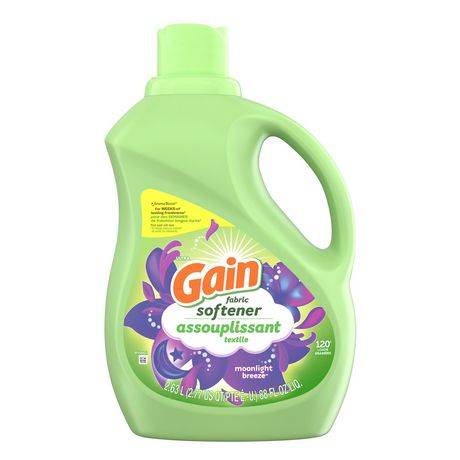 Gain Laundry Liquid Fabric Softener (2.63 L)