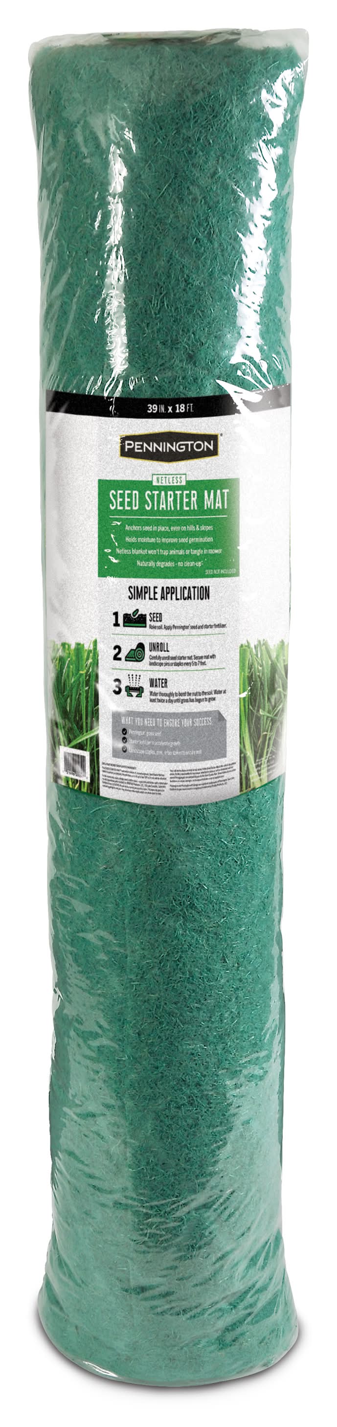 Pennington 18-ft x 3.25-ft Wood fiber Seed Blanket