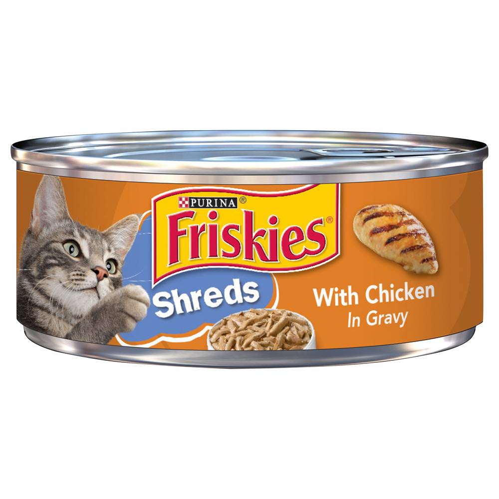 Purina Friskies Shreds With Chicken in Gravy