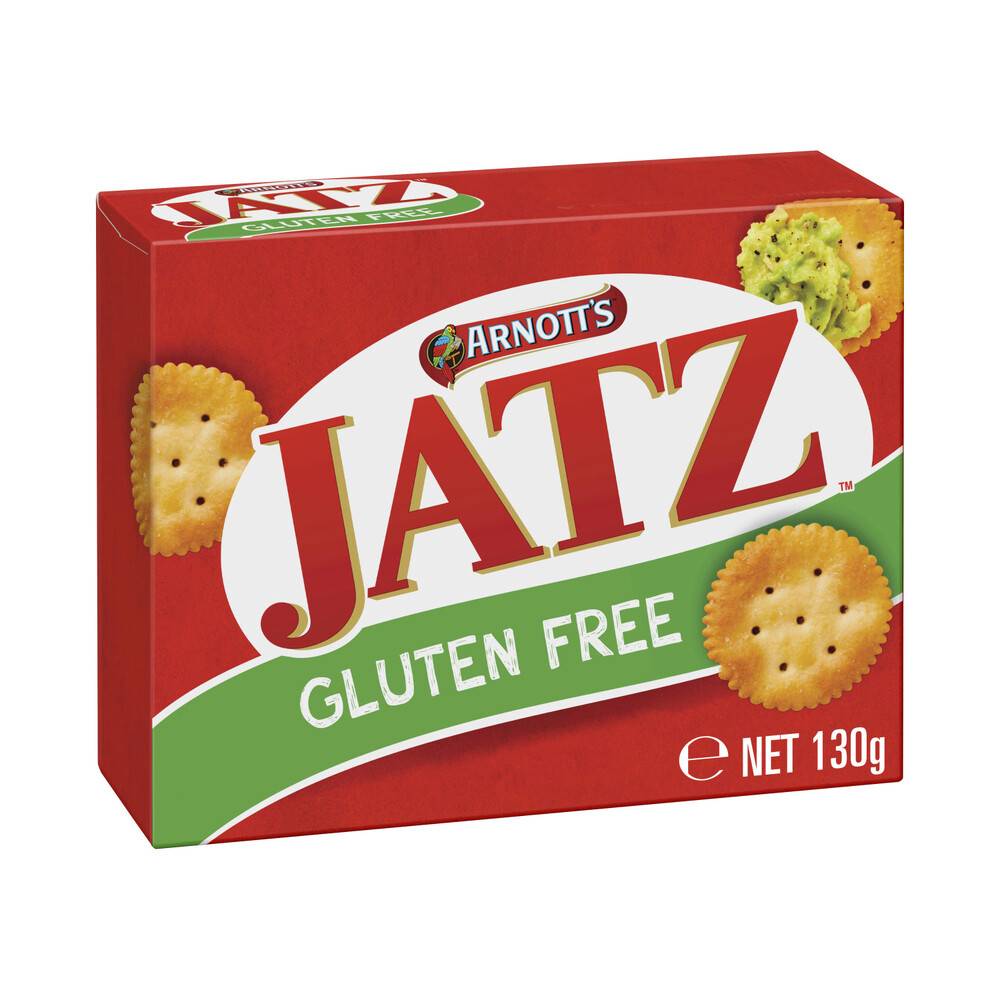 Arnotts Gluten Free Original Crackers Jatz 130g