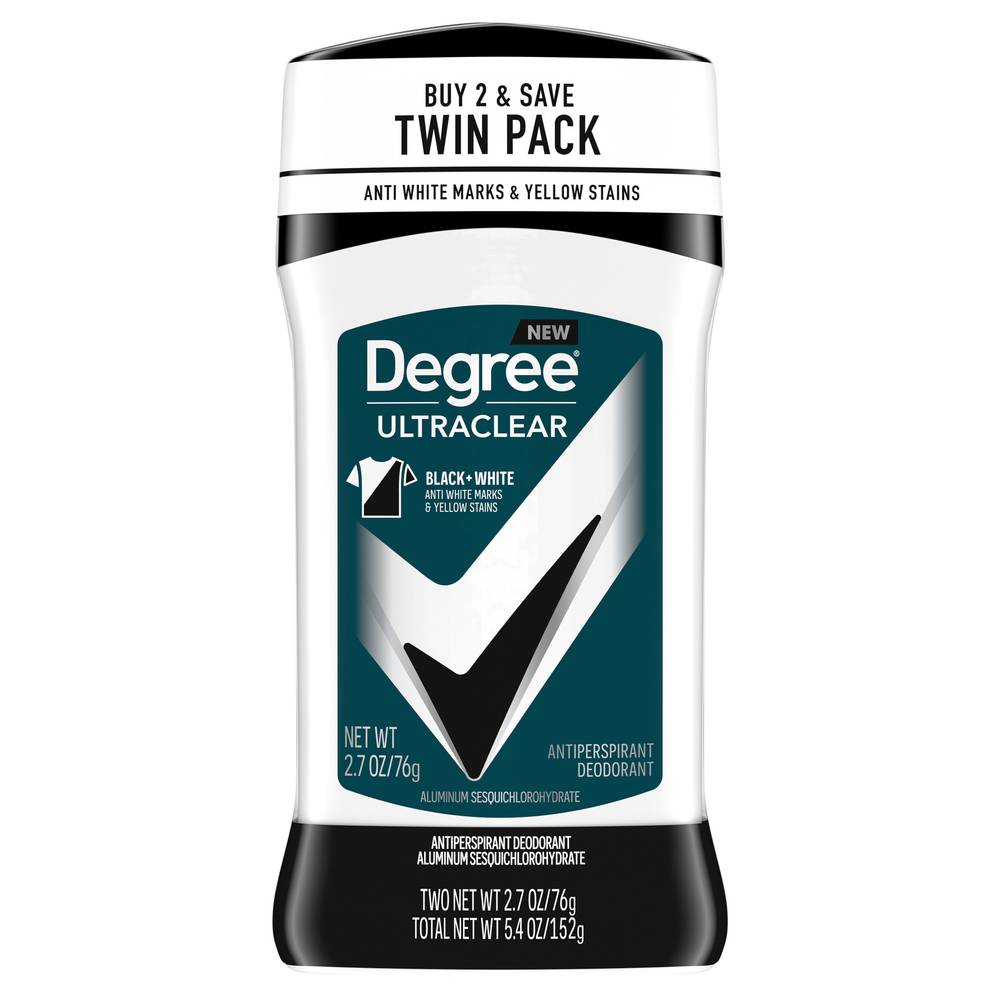 Degree Men Ultraclear Black + White Anti-Perspirant (4.14 oz)