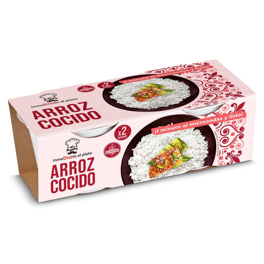 Arroz Redondo Al Punto Dia Vaso 2 X 125 G