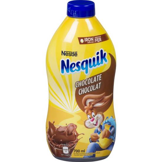 Nesquik Nestlé Iron Enriched Chocolate Syrup (700 ml)