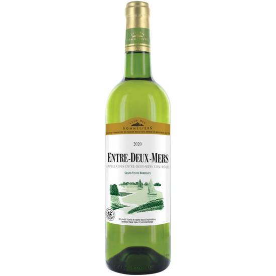 Entre Deux Mers Bordeaux 12%vol. vin blanc Club Des Sommeliers 75 cl