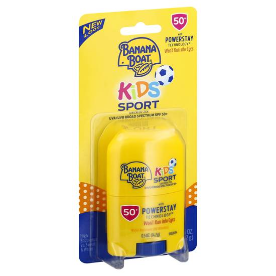 Banana Boat Kids Sport Sunscreen Stick Spf 50+ (0.5 oz)