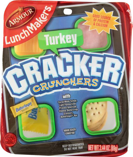 Armour Lunchmakers Turkey Cracker Crunchers