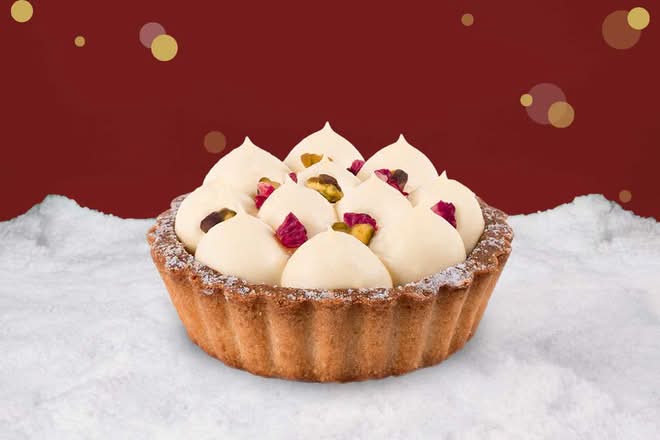 Pistachio Raspberry Tart