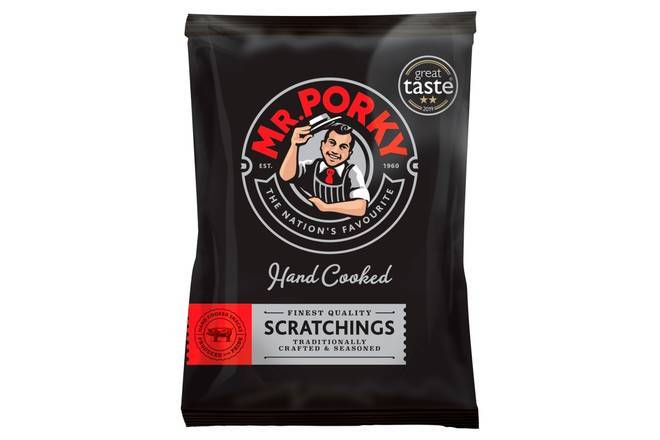 Mr. Porky Hand Cooked Scratchings 40g