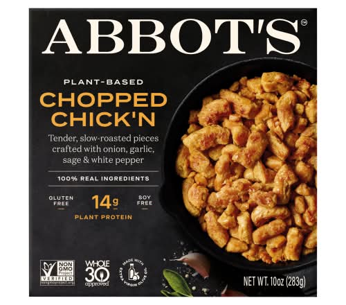 Abbot’s Plant Based Roasted Chopped Chick'n (10 oz)