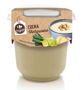 Crema de vichyssoise Carrefour Original 350 ml.