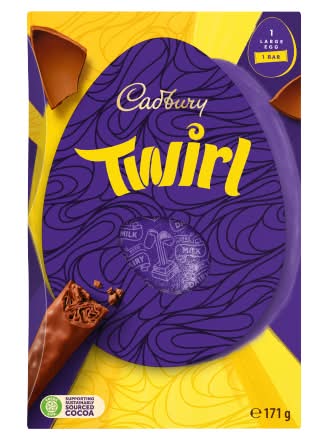Cadbury Twirl Large Easter Egg (171g)