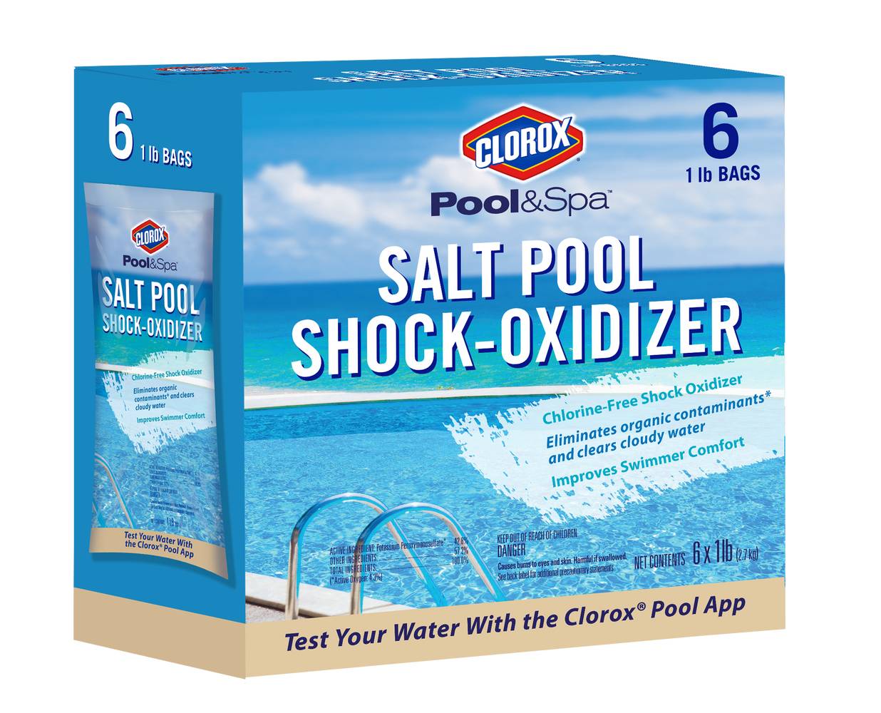 Clorox Pool&Spa 6-Pack 16-oz Pool Shock | 82006CLX