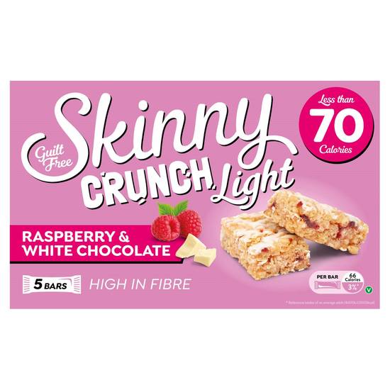Skinny Crunch 5pk Rasp Wh-choc