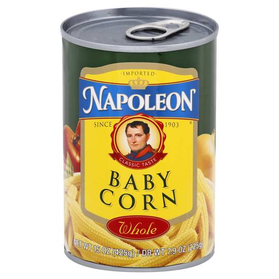 Napoleon Whole Baby Corn (15 oz)