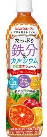 管理栄養士おすすめ鉄Ｃａ野菜果実ジュース７２０ｍＬ:4901306002933