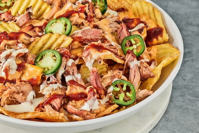Backyard BBQ Pork Nachos