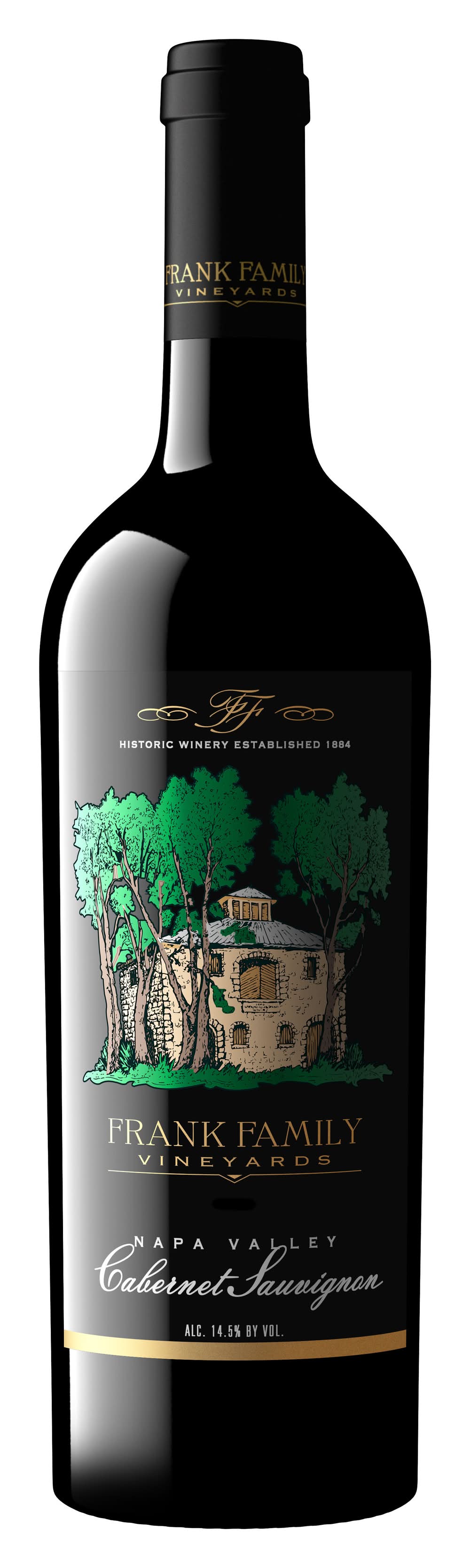 Frank Family Vineyards Napa Valley Cabernet Sauvignon Red Wine, 2018 (750 ml)