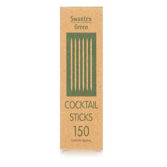 Swantex Green Cocktail Sticks (150 ct)