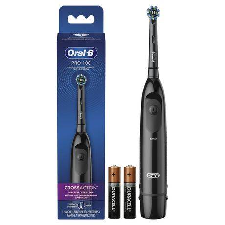 Oral-B Pro 100 Crossaction Battery Toothbrush (1 unit)