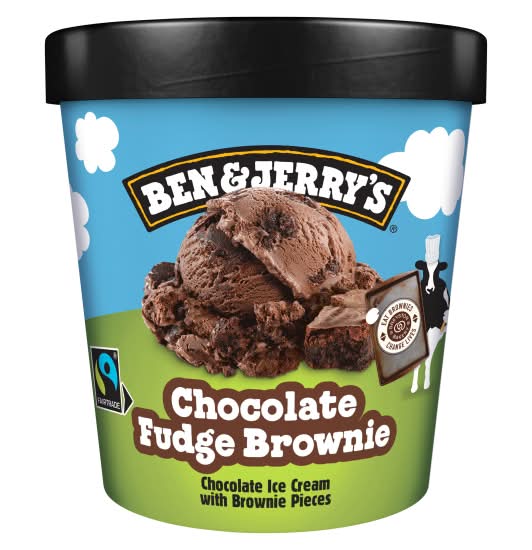Ben & Jerry's Chocolate Fudge Brownie, Ice Cream (465ml)