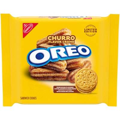 Oreo Limited Edition Sandwich Cookies (churro)