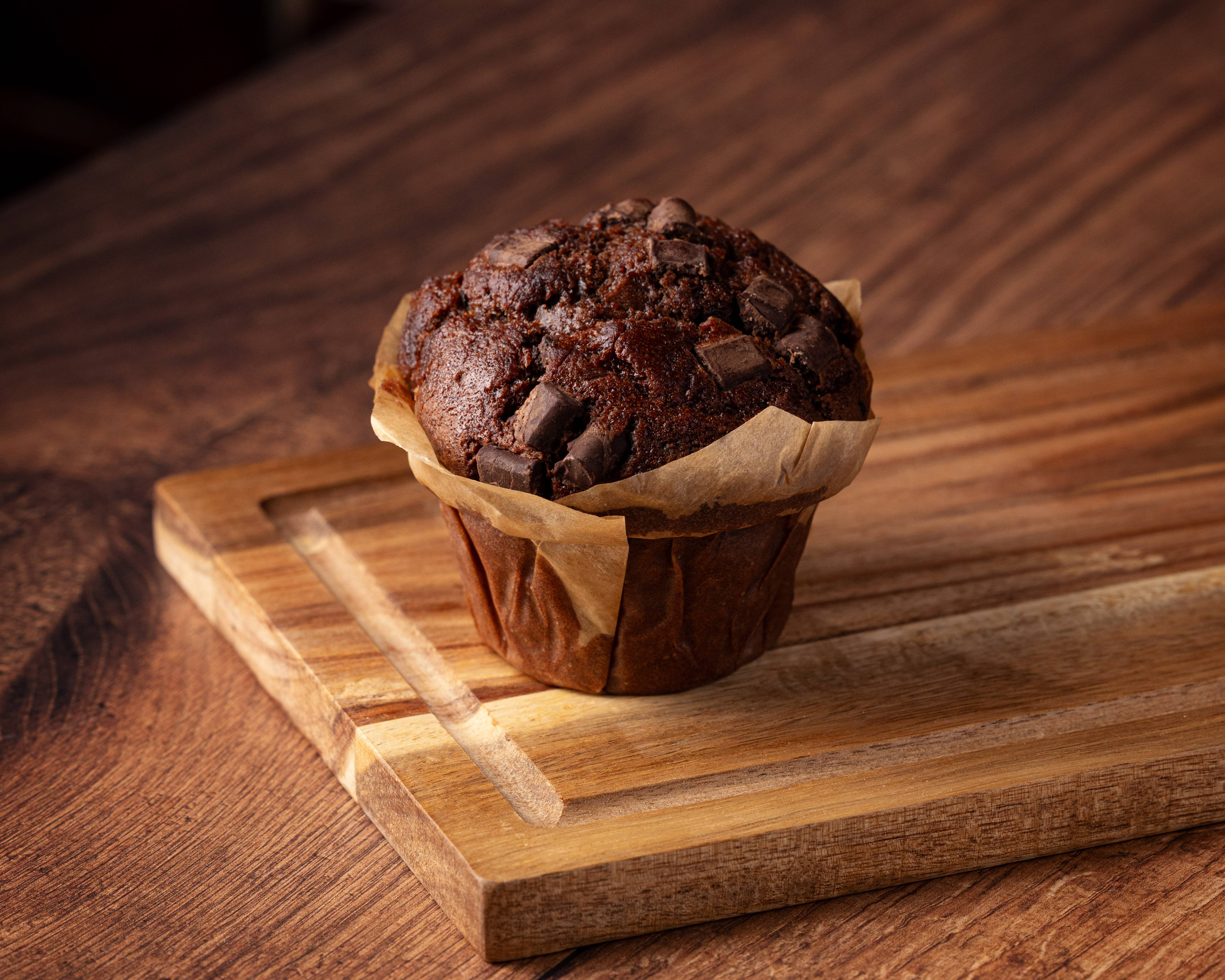 Muffin double chocolat