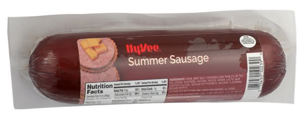 Hy-Vee Summer Sausage (12 oz)