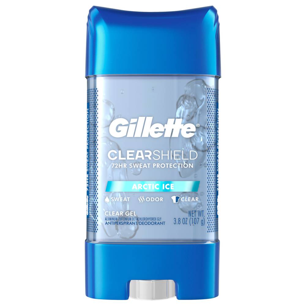Gillette Arctic Ice Clear Gel Antiperspirant Deodorant (3.8 oz)