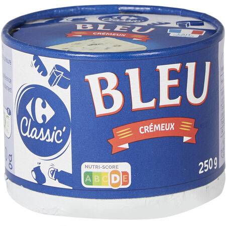 Bleu Crémeux CARREFOUR - le fromage de 250 g