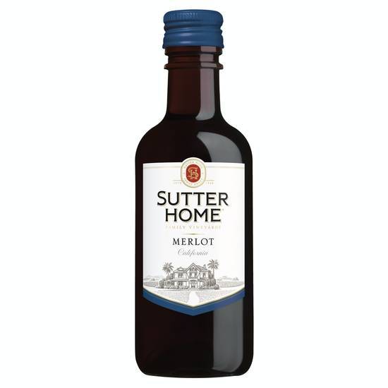 Sutter Home Merlot (4x 187ml plastic bottles)