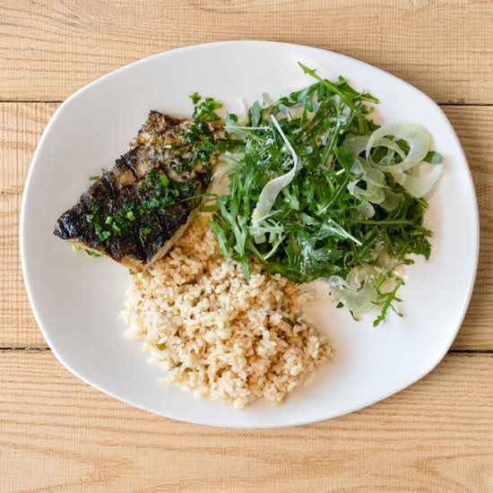 sea bass plate