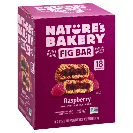 Nature's Bakery Twin packs Raspberry Fig Bar (18 ct)