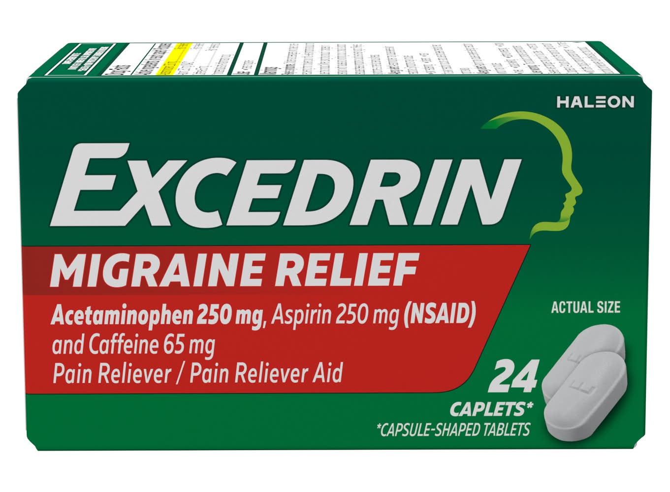 Excedrin Migraine Relief Caplets (24 ct)