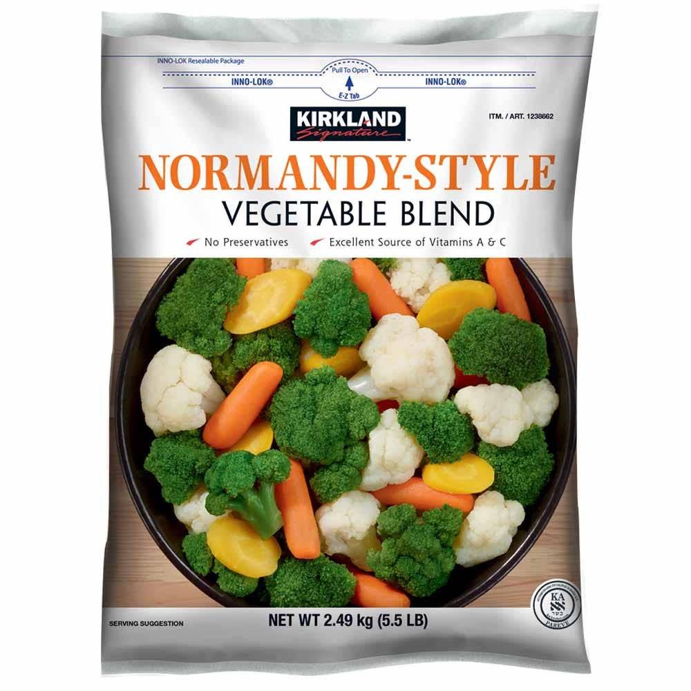 Kirkland Signature Normandy Style Vegetable Blend, 5.5 lbs