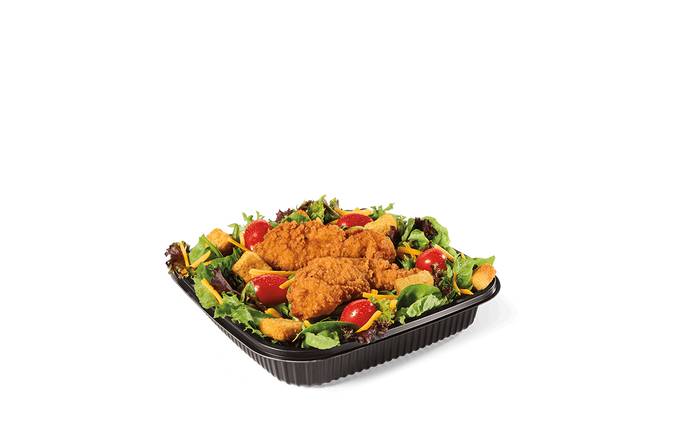 Garden Salad w/ Crispy Chicken