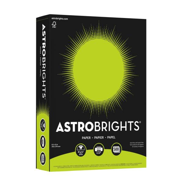 Astrobrights Colored Multi-Use Terra Green Print & Copy Paper