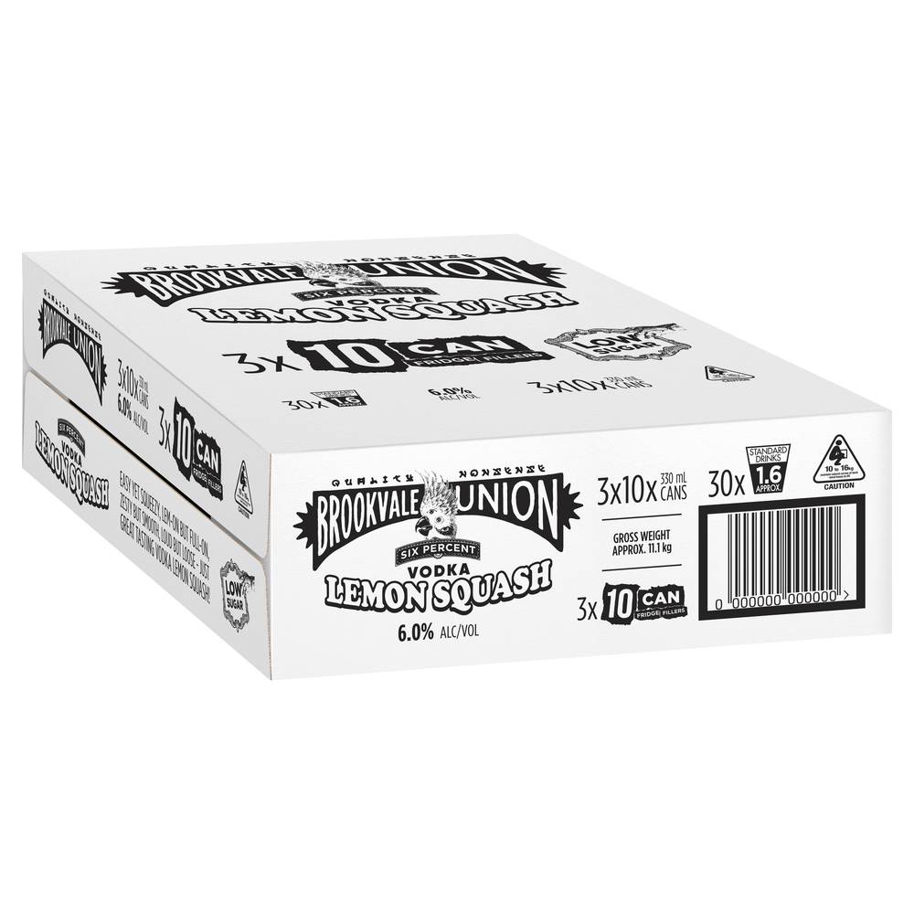 Brookvale Union Vodka Lemon Squash Delivery Near Me Order Online Uber Eats