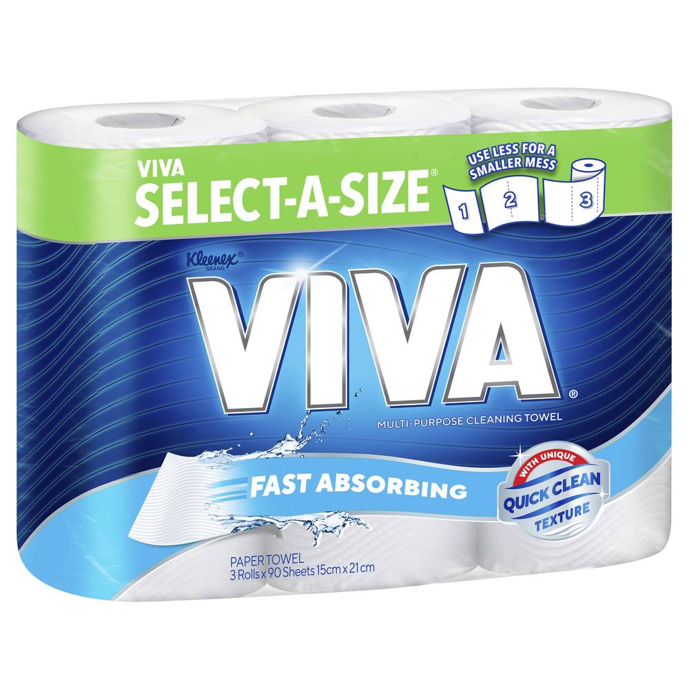 Viva Select-A-Size Paper Towels 3 pack