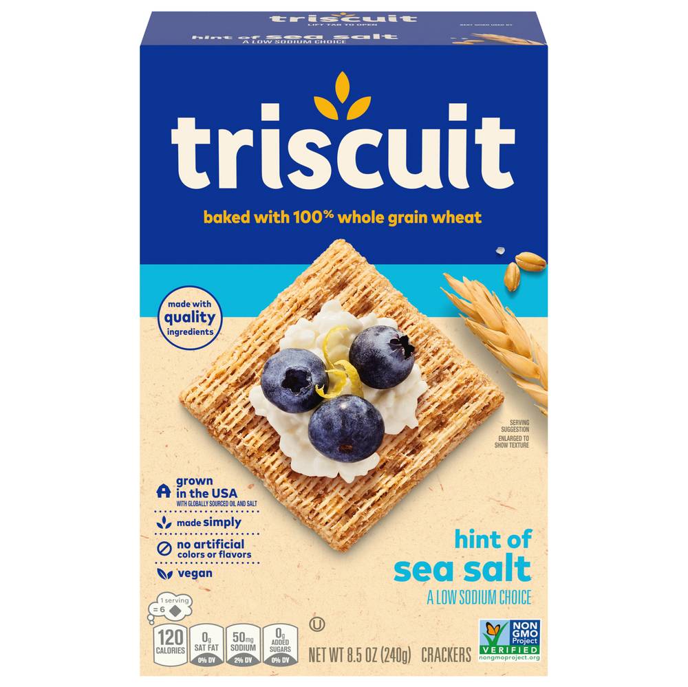 Triscuit Hint Of Sea Salt Crackers (8.5 oz)